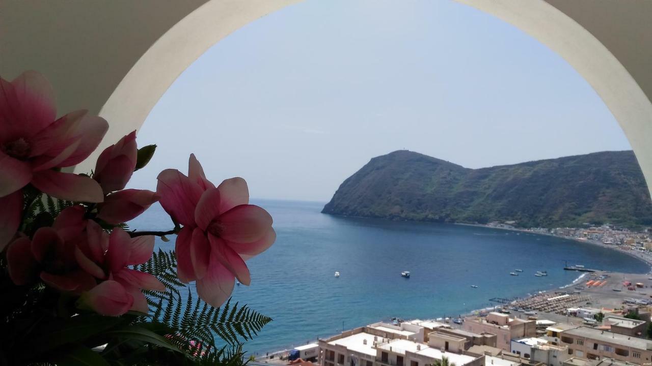 Villa Vista Mare Mela ลีปารี ภายนอก รูปภาพ